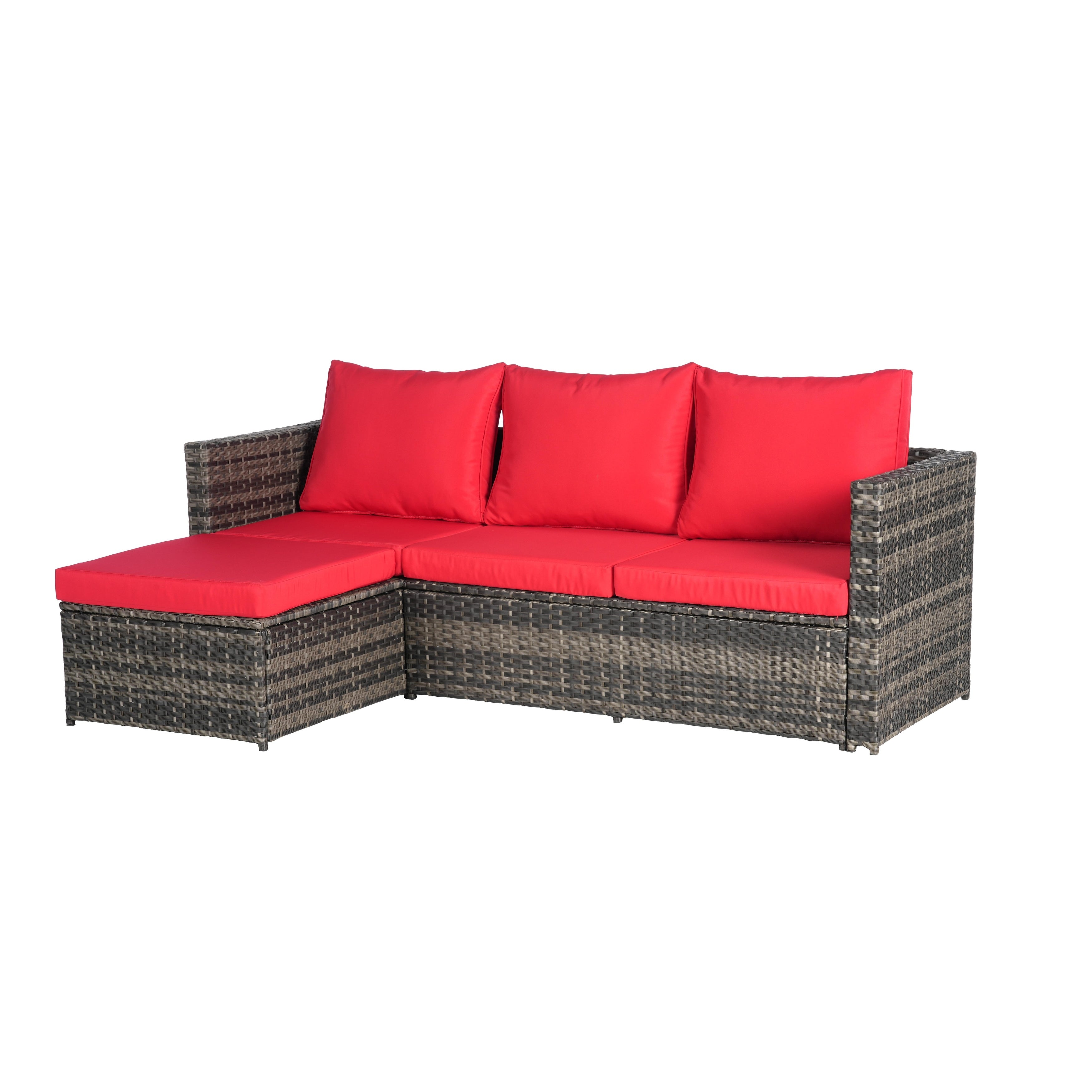 3 Pieces Patio Furniture Set