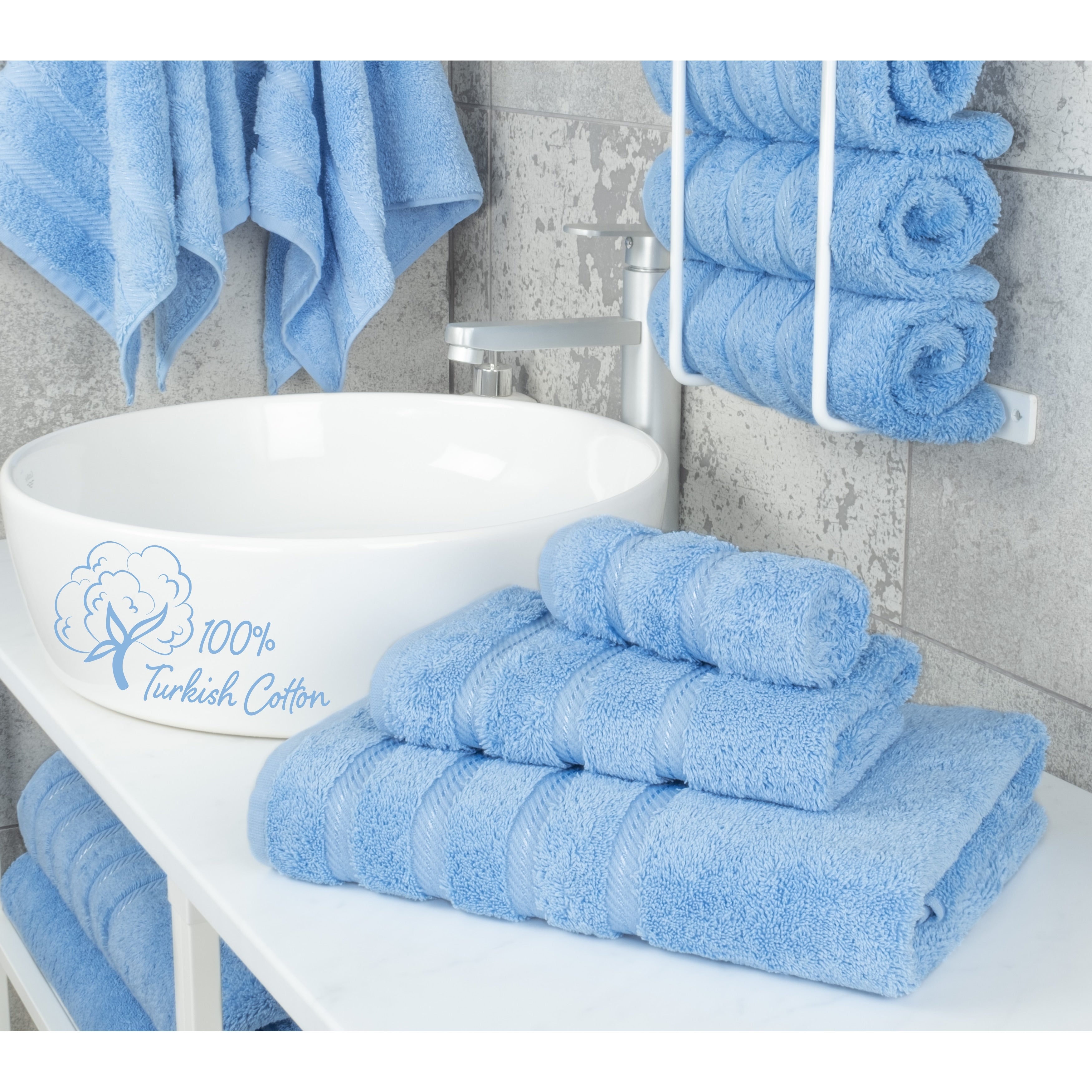 Ensemble de serviettes de bain 3 pièces 100 % coton Serviettes de bain turques de luxe Serviettes de toilette extra larges Ensemble de liquidation