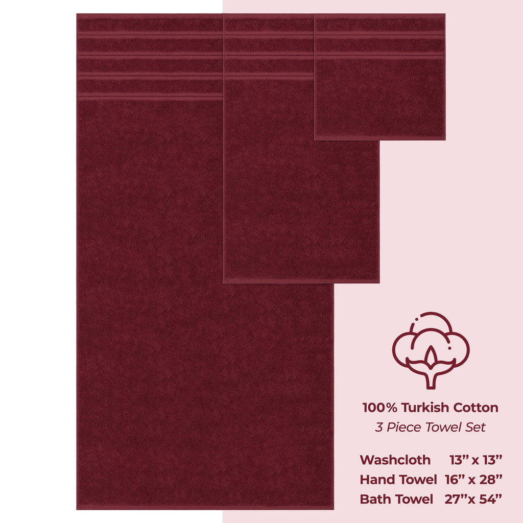 Ensemble de serviettes de bain 3 pièces 100 % coton Serviettes de bain turques de luxe Serviettes de toilette extra larges Ensemble de liquidation