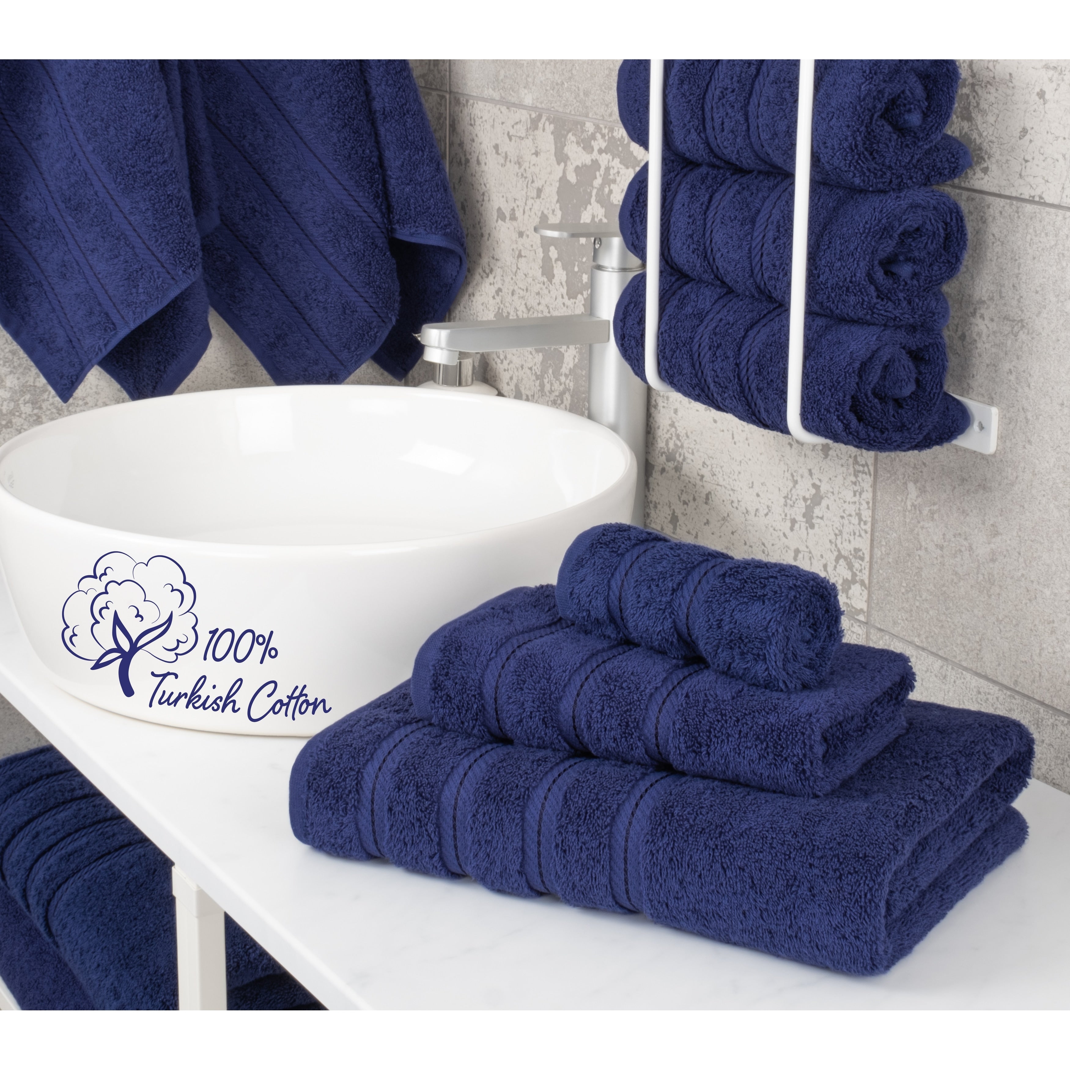 Ensemble de serviettes de bain 3 pièces 100 % coton Serviettes de bain turques de luxe Serviettes de toilette extra larges Ensemble de liquidation