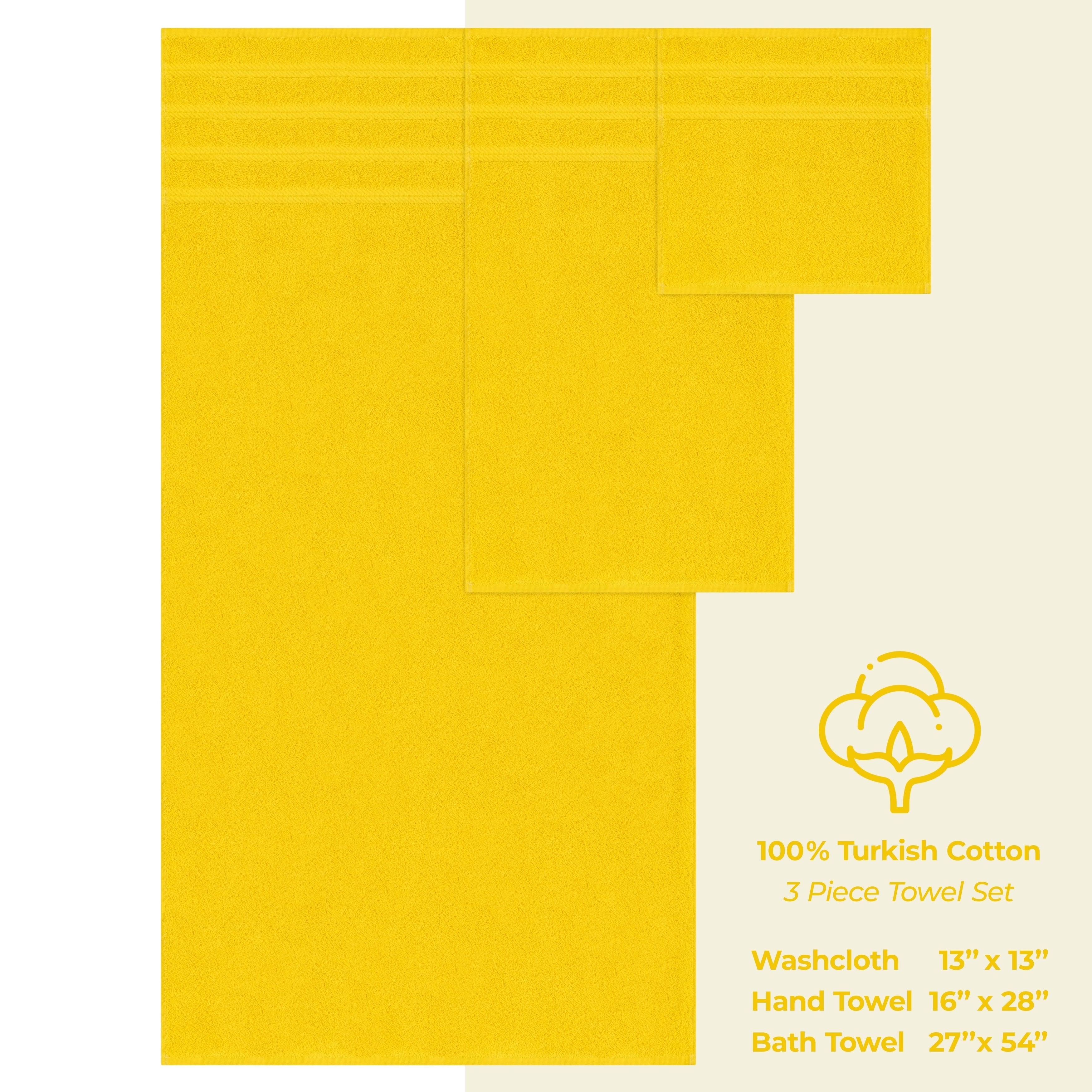 Ensemble de serviettes de bain 3 pièces 100 % coton Serviettes de bain turques de luxe Serviettes de toilette extra larges Ensemble de liquidation
