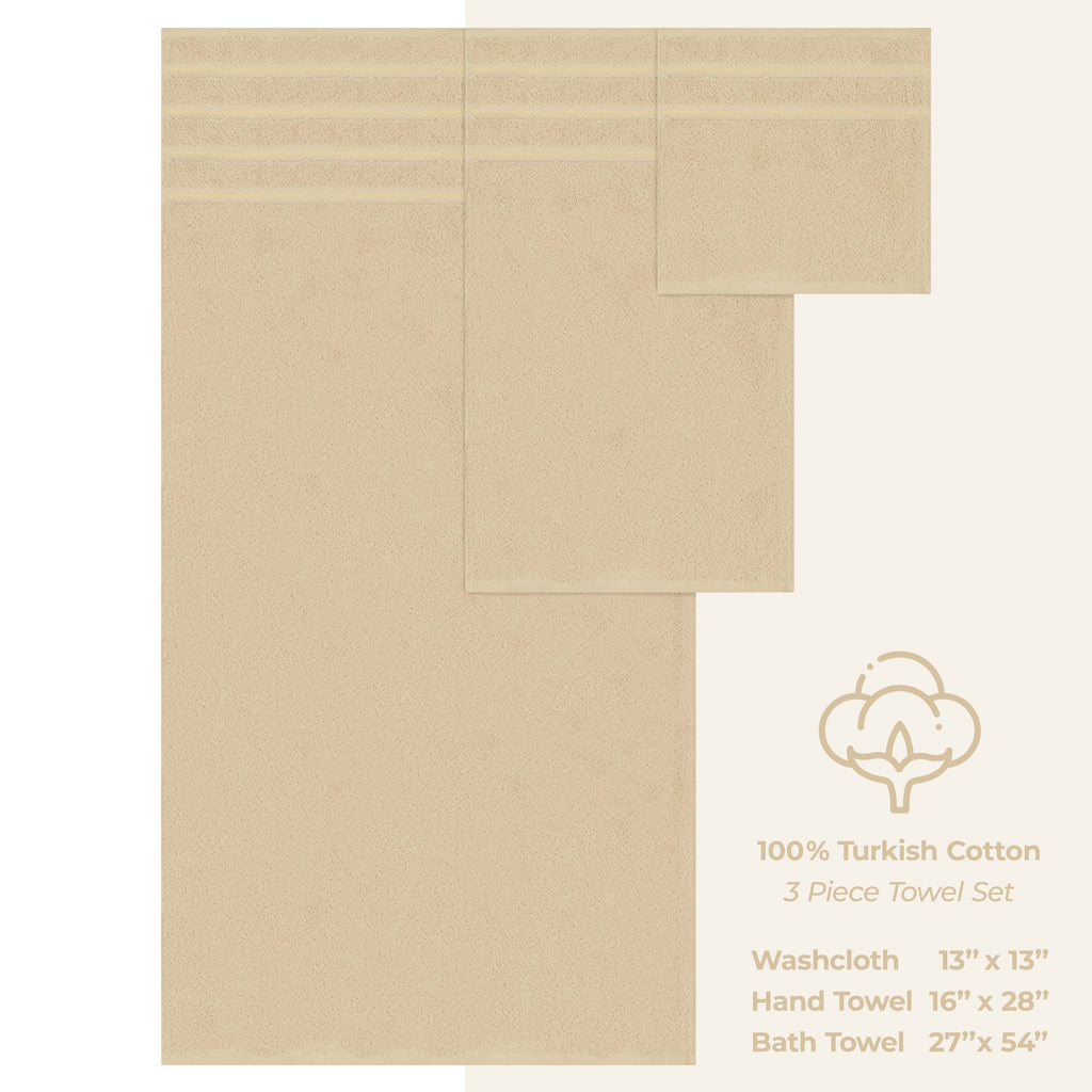 Ensemble de serviettes de bain 3 pièces 100 % coton Serviettes de bain turques de luxe Serviettes de toilette extra larges Ensemble de liquidation
