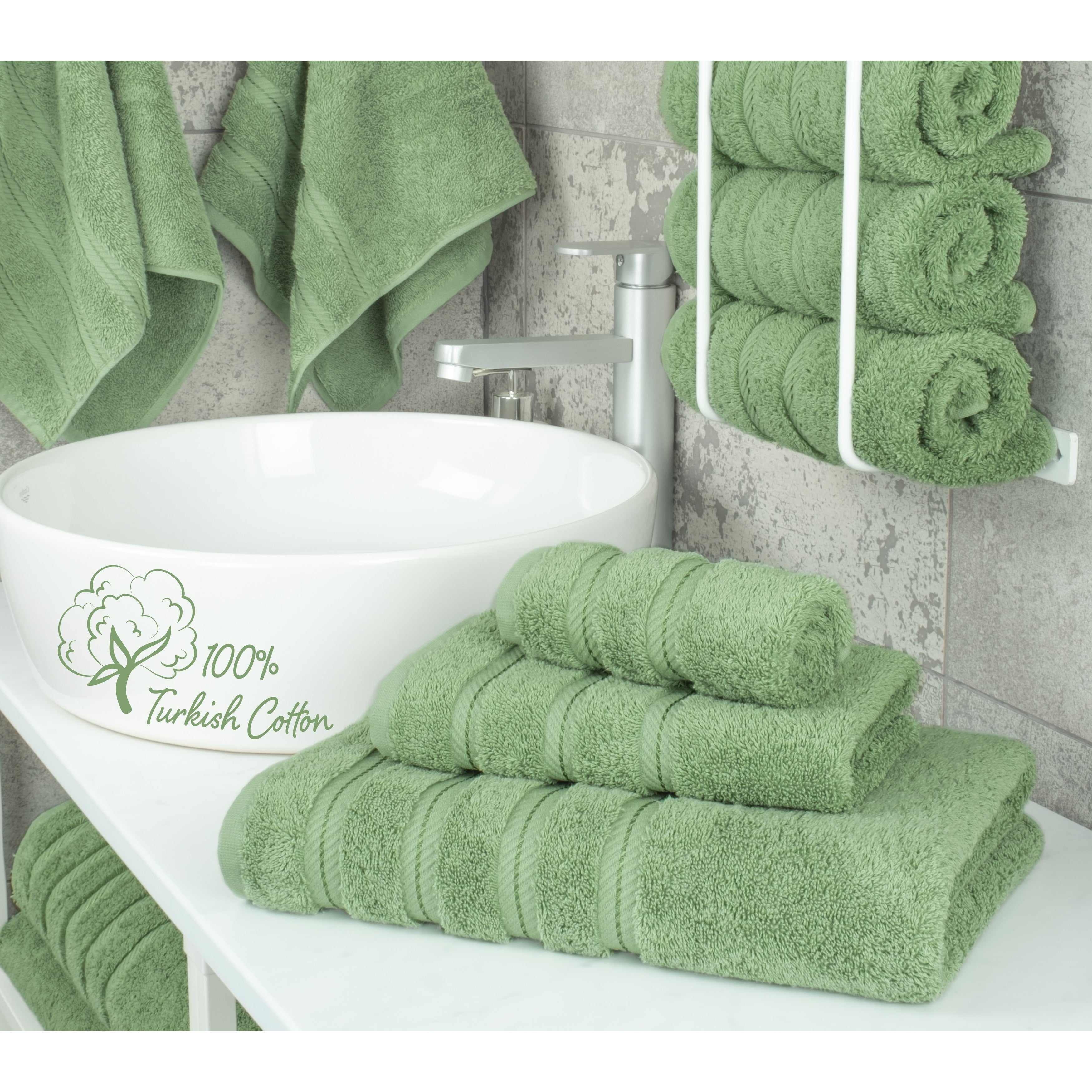 Ensemble de serviettes de bain 3 pièces 100 % coton Serviettes de bain turques de luxe Serviettes de toilette extra larges Ensemble de liquidation