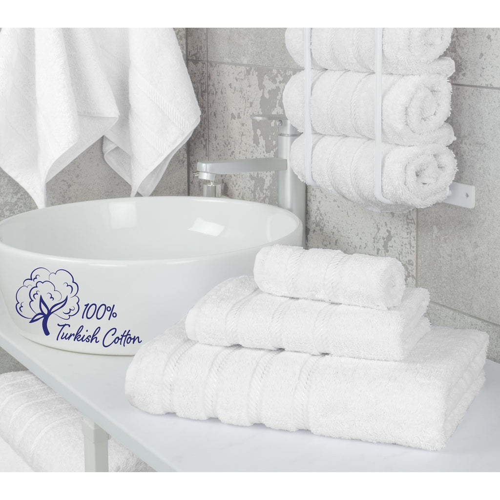 Ensemble de serviettes de bain 3 pièces 100 % coton Serviettes de bain turques de luxe Serviettes de toilette extra larges Ensemble de liquidation