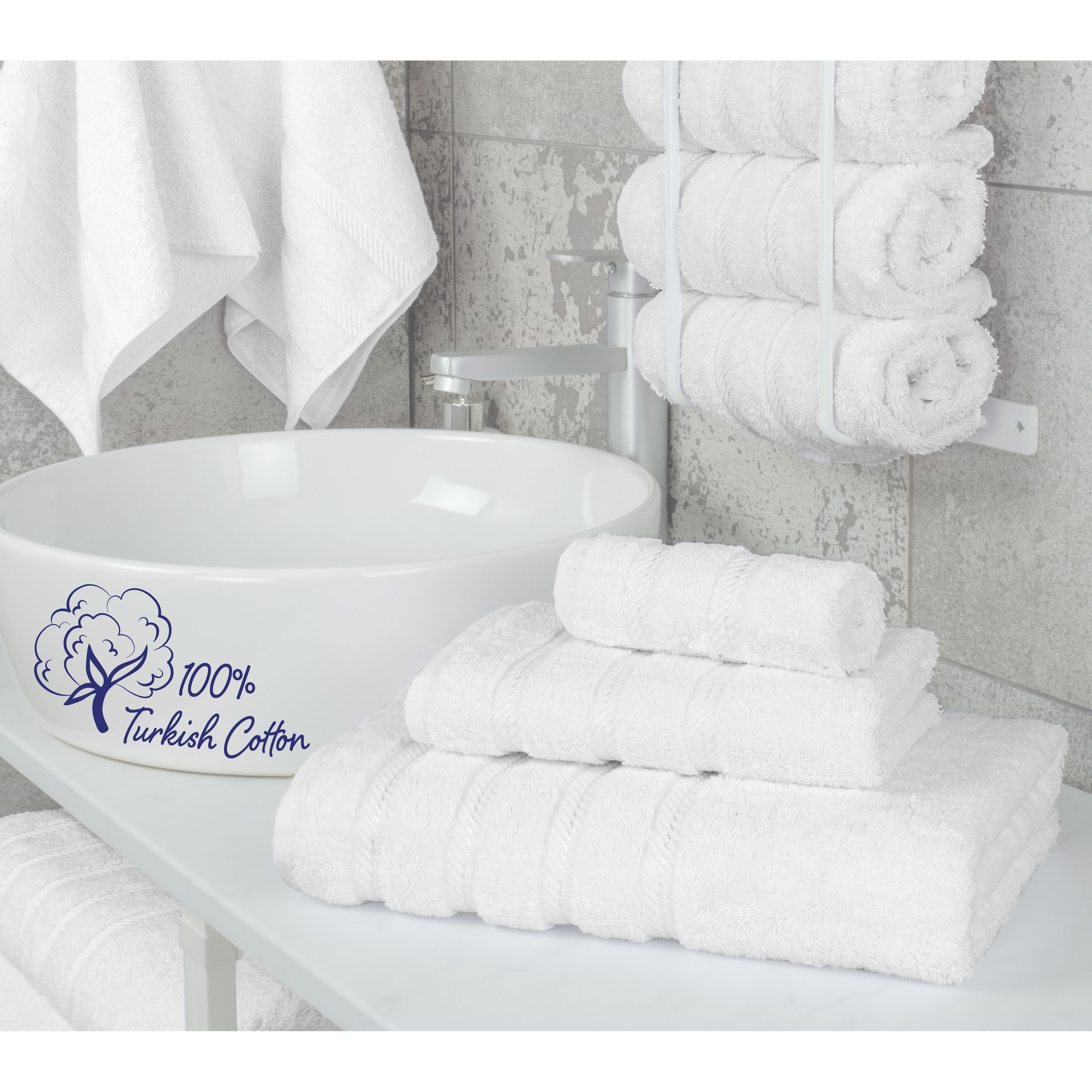 Ensemble de serviettes de bain 3 pièces 100 % coton Serviettes de bain turques de luxe Serviettes de toilette extra larges Ensemble de liquidation
