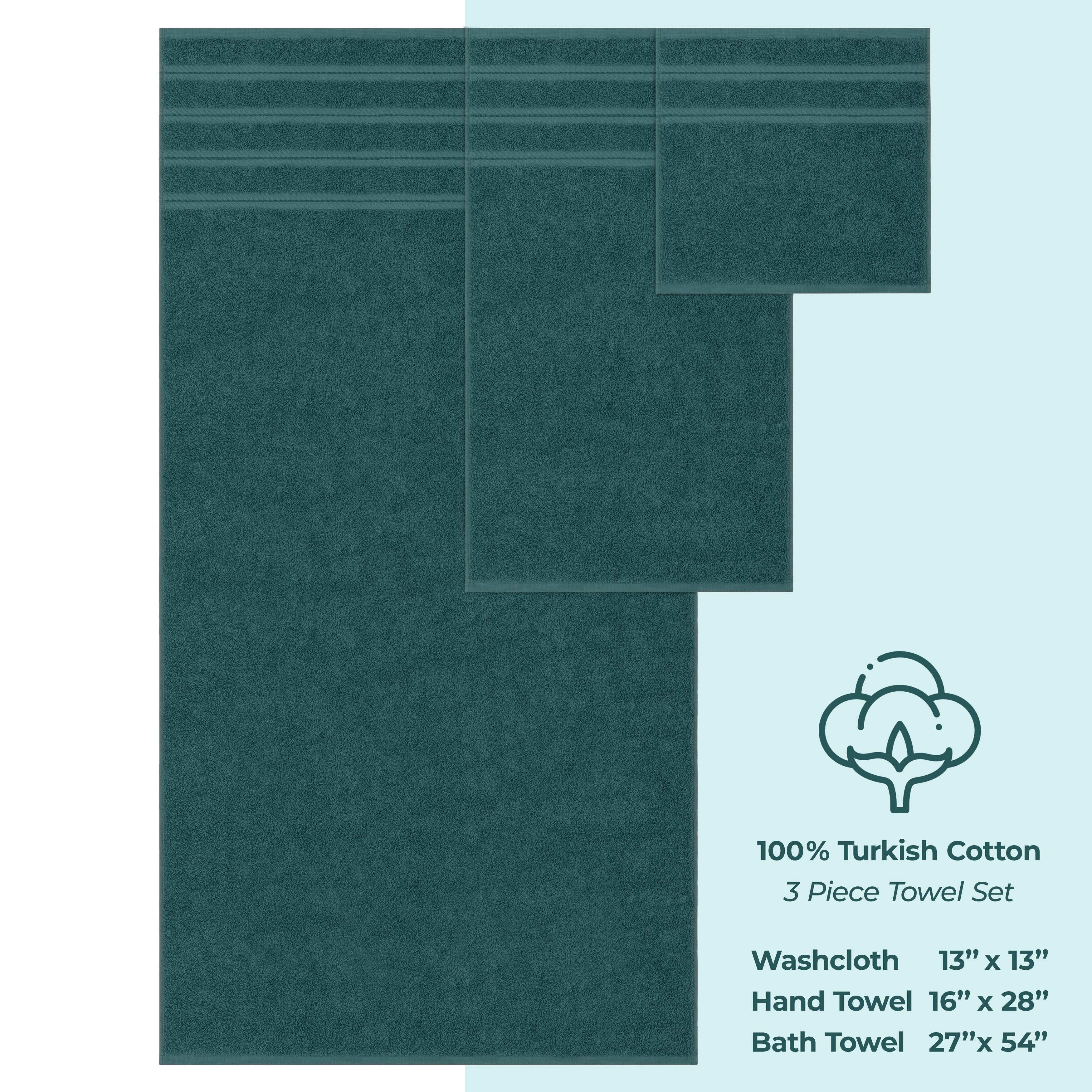 Ensemble de serviettes de bain 3 pièces 100 % coton Serviettes de bain turques de luxe Serviettes de toilette extra larges Ensemble de liquidation