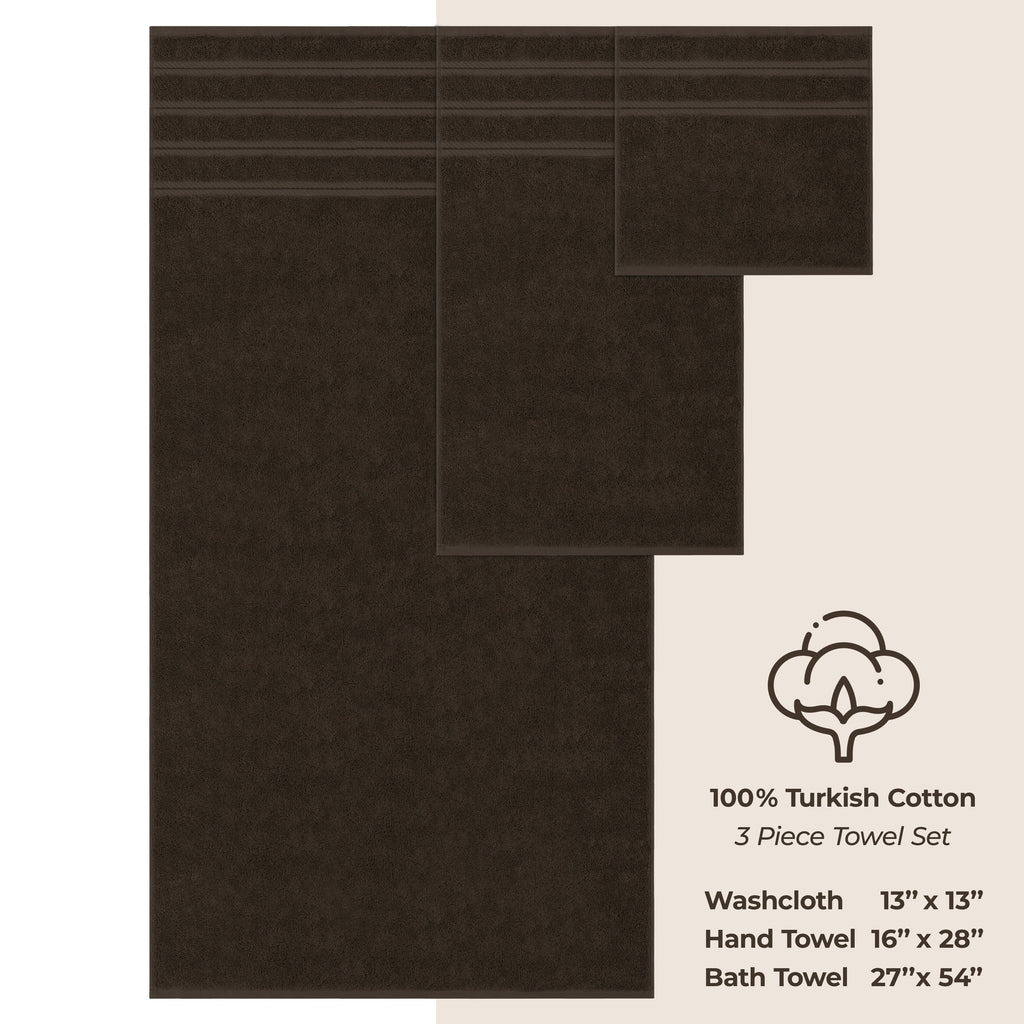 Ensemble de serviettes de bain 3 pièces 100 % coton Serviettes de bain turques de luxe Serviettes de toilette extra larges Ensemble de liquidation