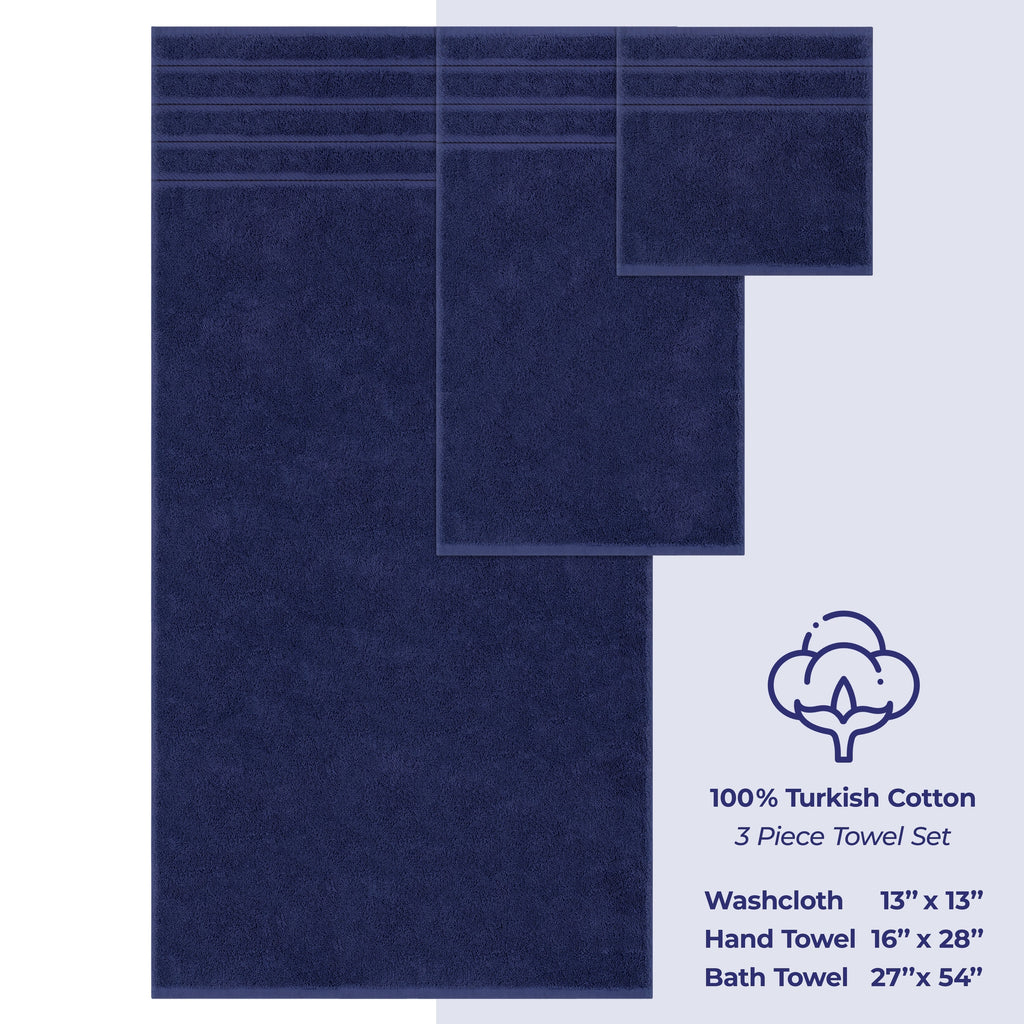 Ensemble de serviettes de bain 3 pièces 100 % coton Serviettes de bain turques de luxe Serviettes de toilette extra larges Ensemble de liquidation