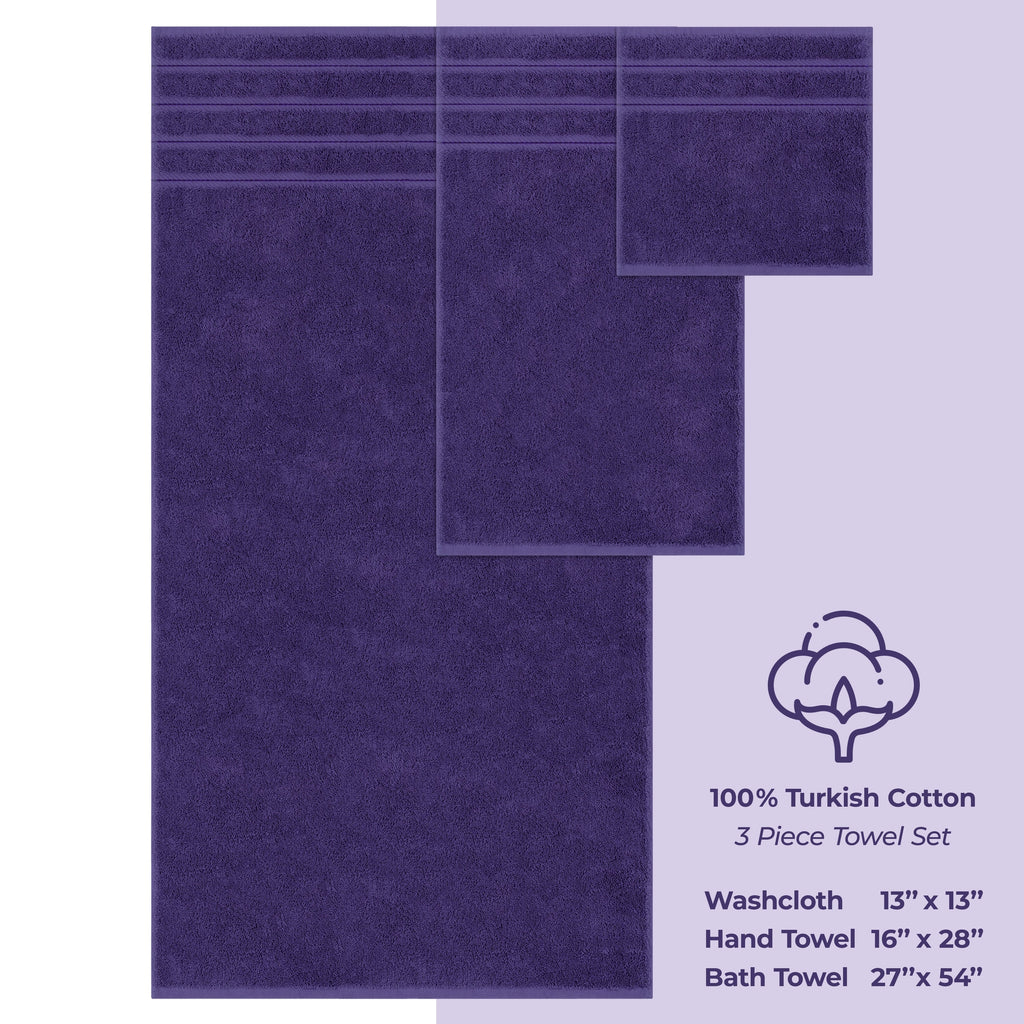 Ensemble de serviettes de bain 3 pièces 100 % coton Serviettes de bain turques de luxe Serviettes de toilette extra larges Ensemble de liquidation