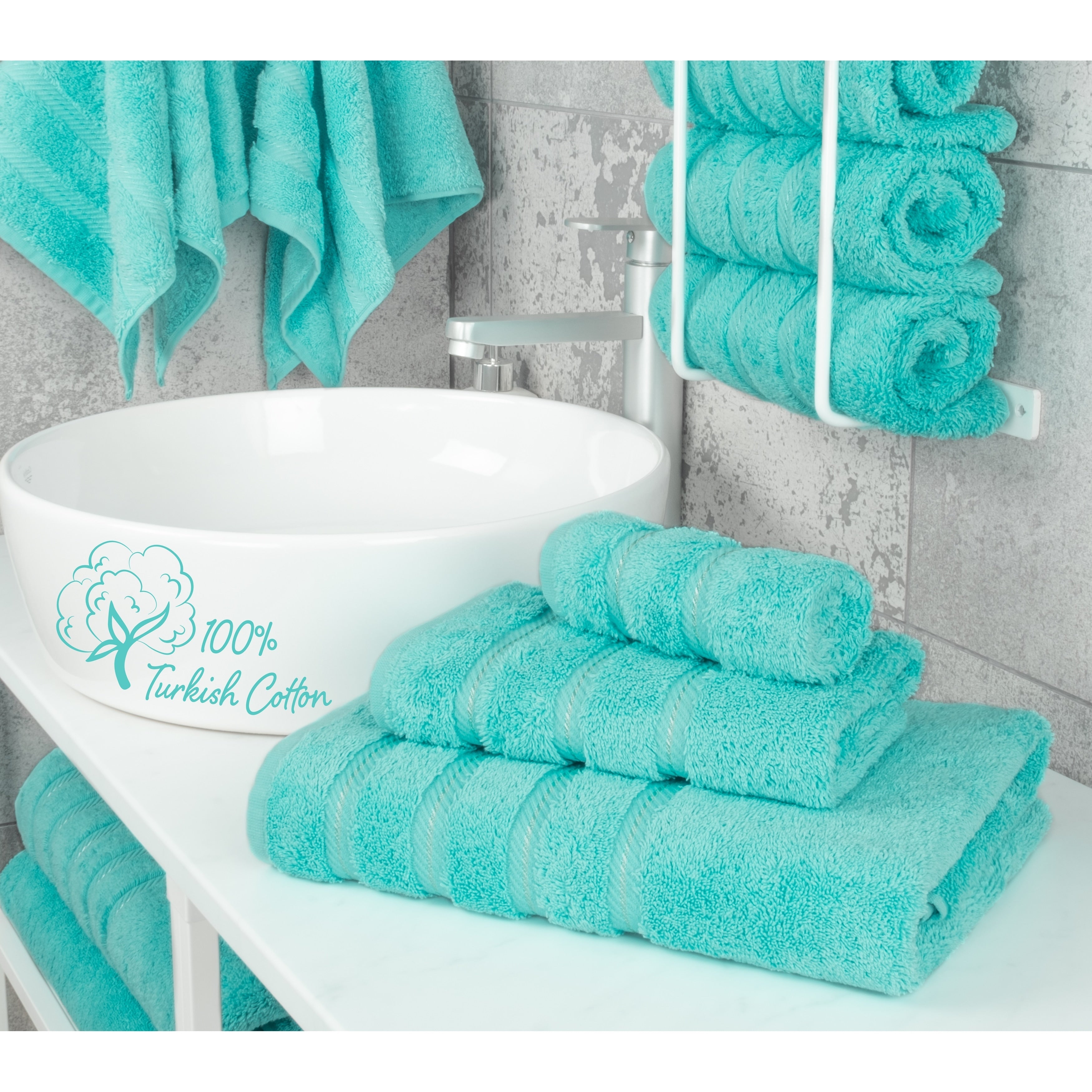 Ensemble de serviettes de bain 3 pièces 100 % coton Serviettes de bain turques de luxe Serviettes de toilette extra larges Ensemble de liquidation
