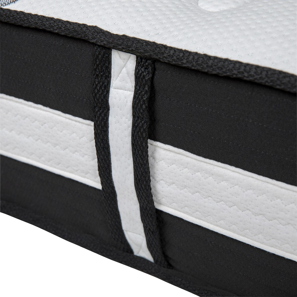 12 Foam and Pocket Spring Mattress, Mattress in a Box - Premium Mattress - White