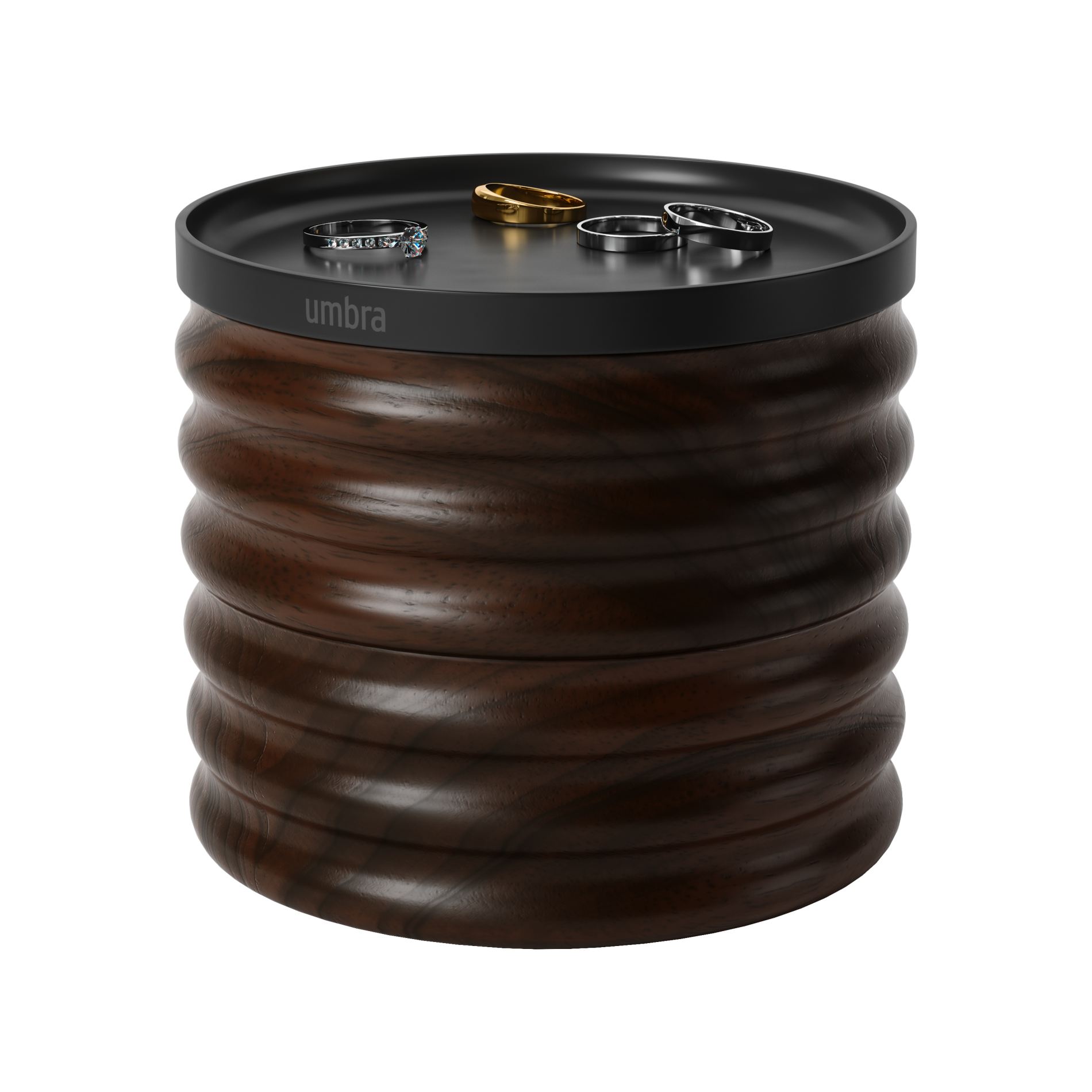 Coffre de rangement en bois Tesora