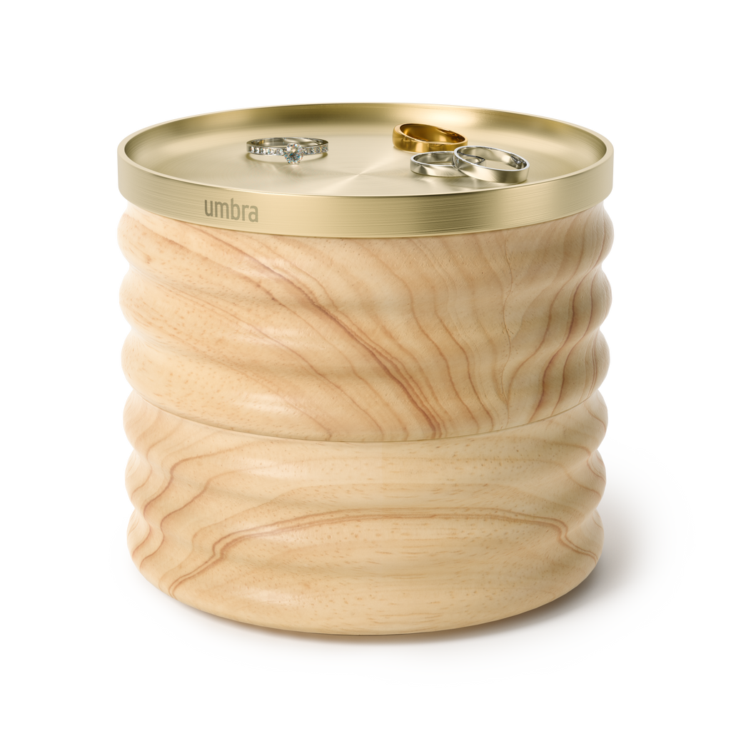 Coffre de rangement en bois Tesora