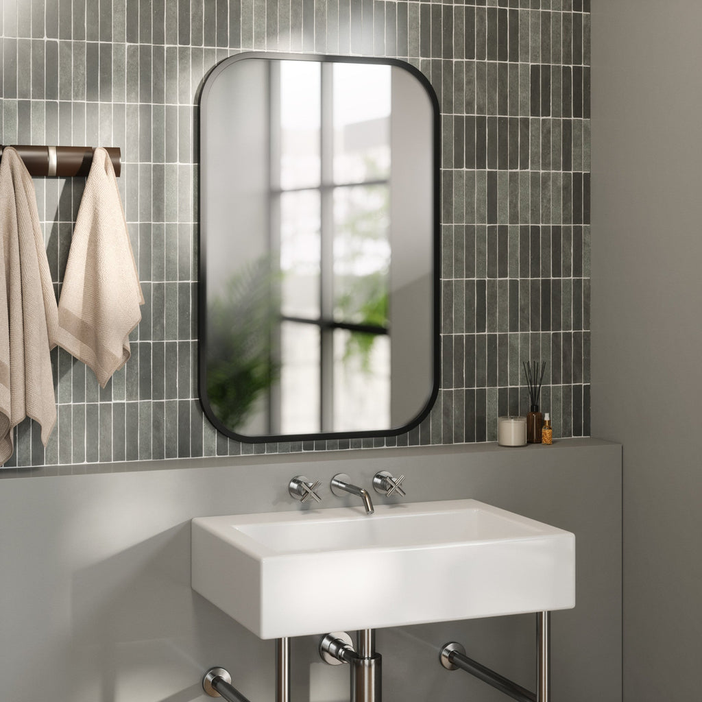 Miroir mural rectangulaire Hub