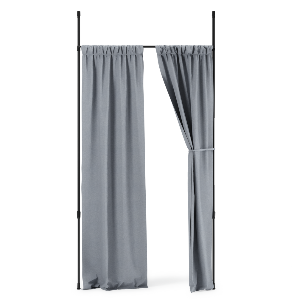Tringle à rideau et séparateur de pièce Anywhere