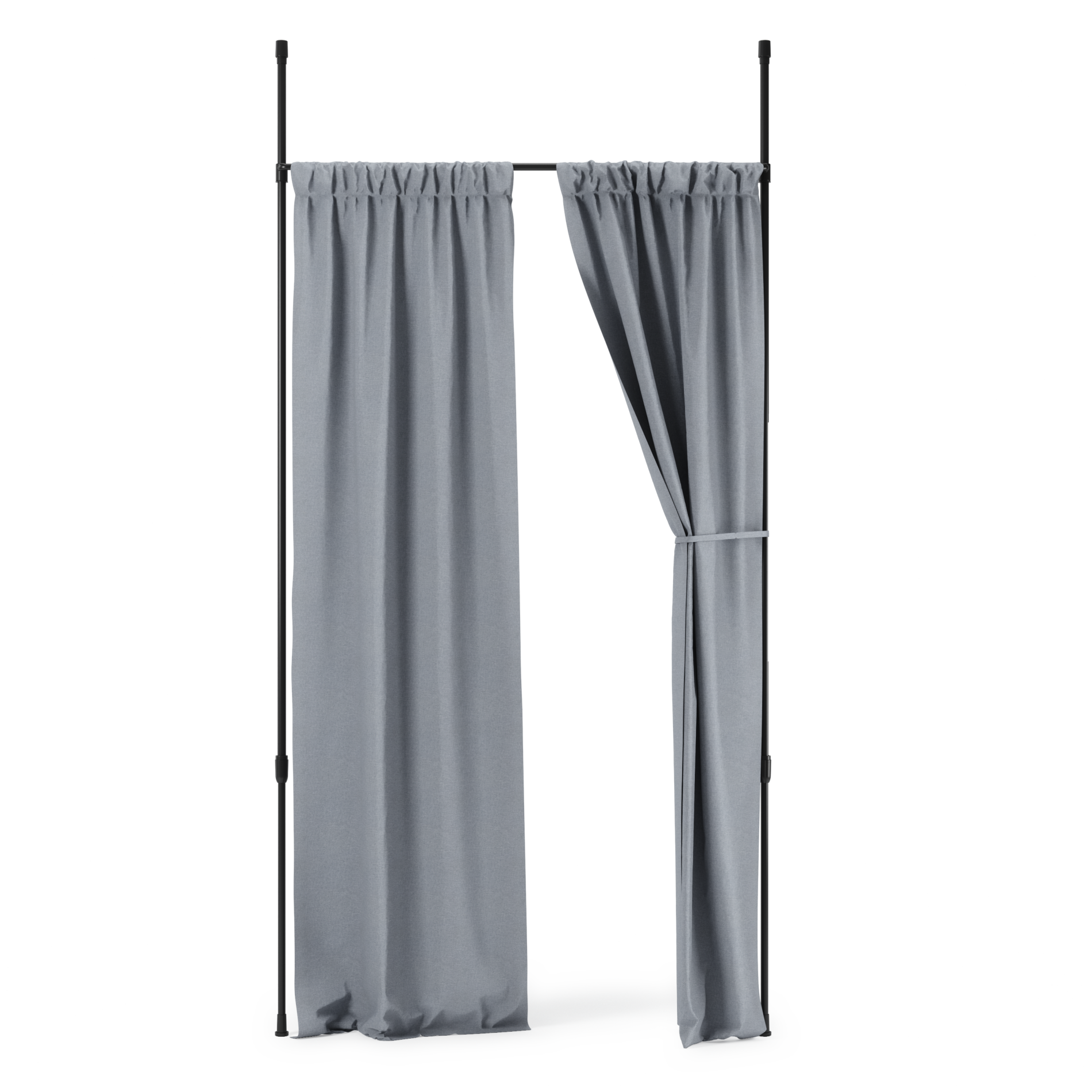 Tringle à rideau et séparateur de pièce Anywhere