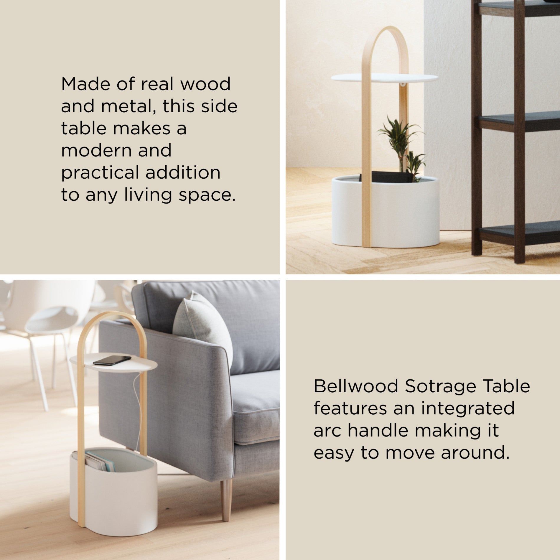 Table de rangement Bellwood