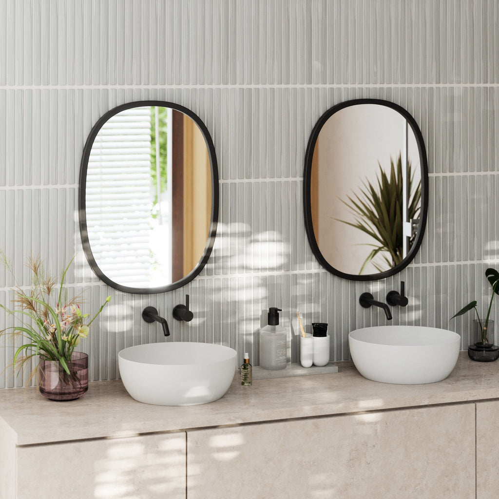 Miroir mural ovale Hub