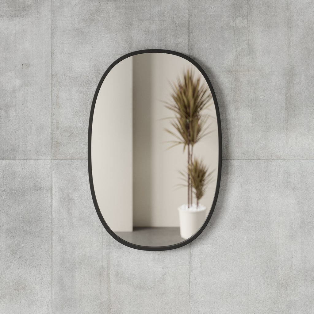 Miroir mural ovale Hub
