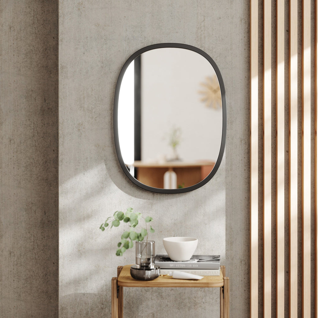 Miroir mural ovale Hub